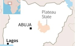 Map of Nigeria locating Plateau State 