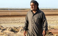 Syrian farmer Omar Abdel-Fattah was forced to abandon agriculture to make ends meet