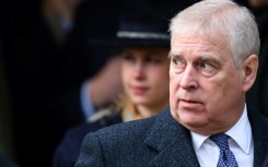 Prince Andrew attended a Christmas Day church service with other members of the royal family last month