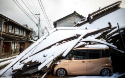 Fresh snow has made relief efforts in Japan even harder