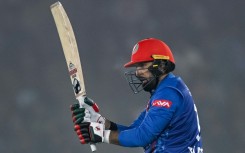 Mohammad Nabi hammered a rapid 42 to take Afghanistan to 158-5 against India in the opening T20 in Mohali