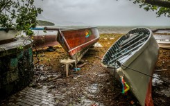 The owners of fishing boats kept them out of harm's way