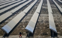 When complete in 2027, the $2.3-billion Khavda Renewable Energy Park will cover 726 square kilometres (280 square miles) -- nearly the size of New York City