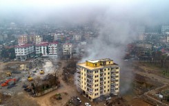Damaged buildings are still being demolished near the epicentre of Turkey's massive 2023 earthquake