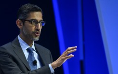 Sundar Pichai, CEO of Google and Alphabet, speaks  at the Asia-Pacific Economic Cooperation (APEC) Leaders' Week in San Francisco