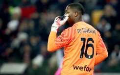 Mike Maignan standing up to terrace racists