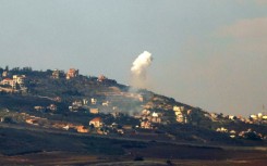 Israel has exchanged near-daily fire on its northern border with Lebanon's Hezbollah