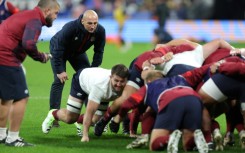 Steve Borthwick (C) is going into his second Six Nations as England coach