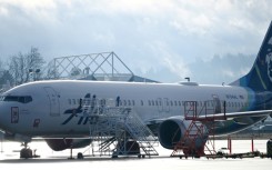 Alaska Airlines' chief executive said an in-house inspection had found many of its 737 MAX 9 aircraft had loose bolts