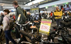 Special offers were on display at this year's bicycle trade fair in Stuttgart, Germany, as industry players tried to unload stocks