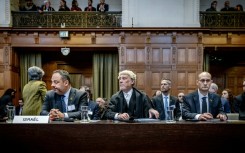 The legal arguments were beamed around the world