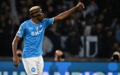 Ready to say goodbye: Napoli expect star striker Victor Osimhen to leave in the summer