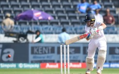 Ollie Pope hit 196 as England ended their second innings on 420 all out in the opening Test against India