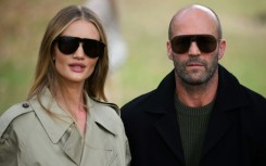 'Beekeeper' star Jason Statham is seen with his partner, actress and model Rosie Huntington-Whiteley, at a fashion event in London on September 18, 2023