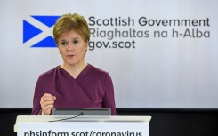 Sturgeon's popularity soared as a result of her daily briefings during the pandemic