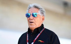 Mario Andretti during last year's Grand Prix in Texas
