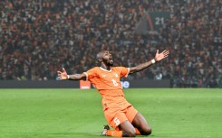 Seko Fofana celebrates a dramatic Africa Cup of Nations quarter-final victory for Ivory Coast over Mali
