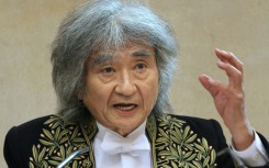 Classical music giant: Japanese conductor Seiji Ozawa led the Boston Symphony Orchestra for three decades