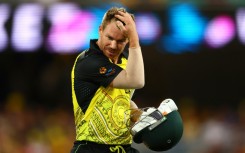 Australia's David Warner made a quickfire 70 against the West Indies