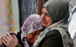 Multiple buildings were flattened by Israeli strikes 