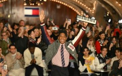Organizers promised 'A New York Moment', which pulled into the station when Jon Batiste of Stay Human came out sporting a preppy sports jacket