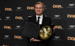 Christopher Nolan won top prize at the Directors Guild of America awards in Los Angeles 
