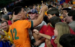 Australia's centre Lalakai Foketi has been hospitalised with a neck injury 