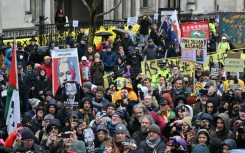 Stella Assange arrives at UK High Court for US extradition hearing