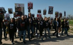 Israelis march to Jerusalem to call for release of hostages held in Gaza