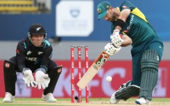 Australia's Glenn Maxwell made 20 off nine balls in the rain-affected third T20 international against New Zealand