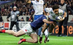 Ange Capuozzo scored his 11th try in 18 Tests during the France draw