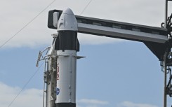 The Endeavour capsule, which sits atop SpaceX's Falcon 9 rocket, has already been launched four times