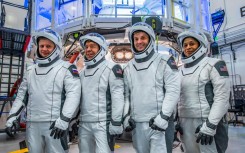 A SpaceX Crew Dragon named Endeavour carrying the four is scheduled to blast off atop a Falcon 9 rocket from the Kennedy Space Center in Florida 