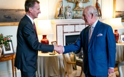King Charles III, who is being treated for cancer, met UK finance minister Jeremy Hunt on Tuesday