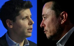 OpenAI CEO Sam Altman (L) argues in a legal filing that Elon Musk (R) is out to advance his commercial interests with a lawsuit 