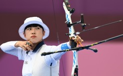South Korea's An San won a record three gold medals at the Tokyo Olympics in 2021