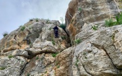 The nascent Palestinian climbing community has adapted to new challenges after the Israel-Hamas war