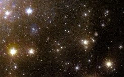 Stars sparkle in one of the first images taken by Euclid -- but ice is clouding the space telescope's vision