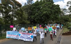 Kenyan doctors are striking to demand improved pay and better working conditions