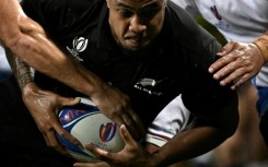New Zealand winger Leicester Fainga'anuku at last year's Rugby World Cup