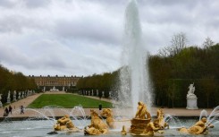 The restored  Apollo fountain at Versailles spouts again 