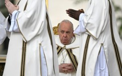 Pope Francis condemned war in his Easter message