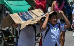 Hundreds of schools in the Philippines suspended in-person classes on Tuesday due to dangerous levels of heat