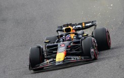 Max Verstappen will start Sunday's race on pole