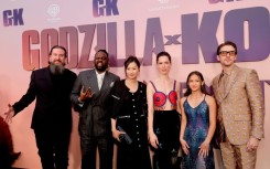 "Godzilla x Kong" is holding its spot at the top of the North American box office