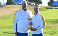 Thomas Bjorn (left) will again serve as an assistant to Europe captain Luke Donald at the 2025 Ryder Cup