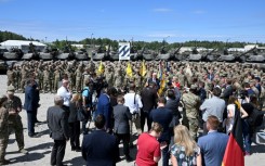 A US military training base in Grafenwoehr, southern Germany, was reportedly one target scouted for a possible attack by two German-Russia men arrested for spying