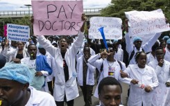 Strikes over working conditions in public hospitals are common in Kenya
