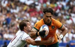 Wallabies star Jordan Petaia (C) will miss the rest of the Super Rugby season with a shoulder injury