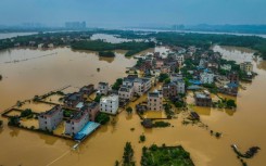 Climate change driven by human-emitted greenhouse gases makes extreme weather events more frequent and intense, and China is the world's biggest emitter